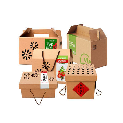 กล่องบรรจุผลไม้แบบกำหนดเองพับกล่องบรรจุภัณฑ์ของขวัญ Arboard