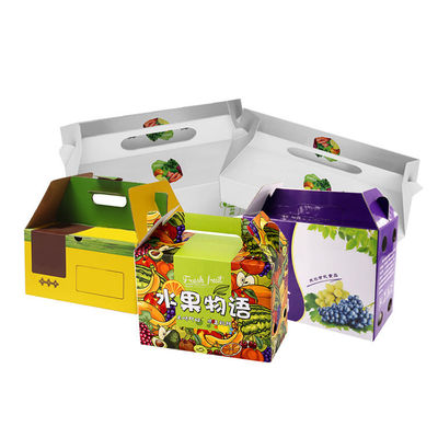 กล่องบรรจุผลไม้แบบกำหนดเองพับกล่องบรรจุภัณฑ์ของขวัญ Arboard