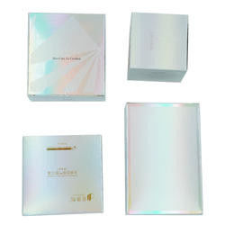กล่องของขวัญ Gradient Flat Pack, กล่องบรรจุภัณฑ์โฮโลแกรมพร้อมตัวล็อคด้านหน้า