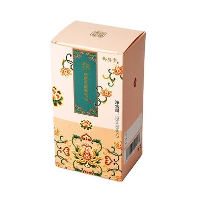 กล่องบรรจุยา Pantone Debossing Auto Lock Health Care Box