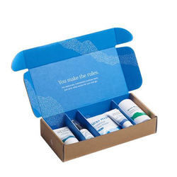 กล่องบรรจุขวดเครื่องดื่ม ผลิตภัณฑ์ดูแลผิว ลูกฟูกแข็ง ISO9001