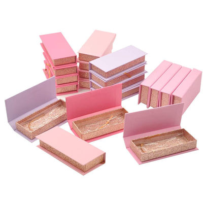 Custom Mink Lash Boxes Recycable Private Label Eyelash Packaging Box