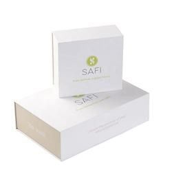 กล่องบรรจุภัณฑ์เครื่องสำอาง Elegent Square กล่องของขวัญแม่เหล็กพับได้