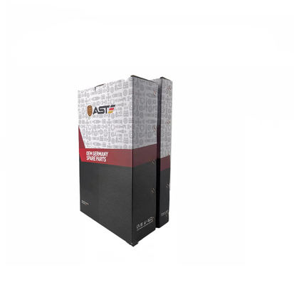 กล่องบรรจุภัณฑ์ชิ้นส่วนรถยนต์ Greaseproof กล่องกระดาษไฮเอนด์ที่ย่อยสลายได้ CMYK