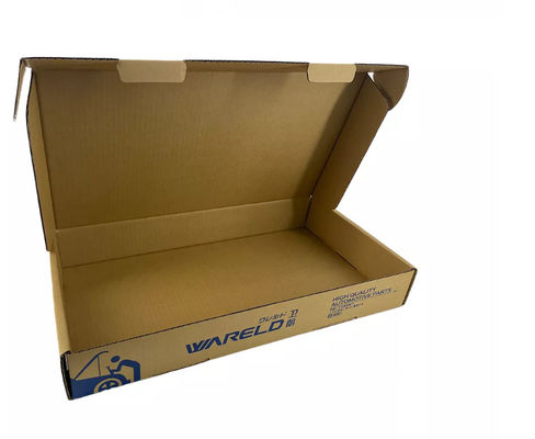 CMYK Auto Parts Package กล่องกระดาษพับลูกฟูก Debossing