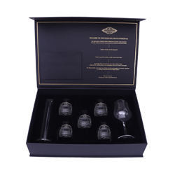 กล่องของขวัญขวดไวน์ ROYAL กล่องบรรจุภัณฑ์วอดก้าวิสกี้เคลือบมัน