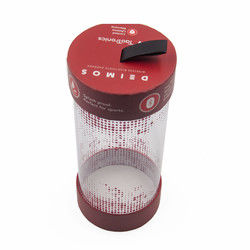 OEM ODM โลโก้ขวดไวน์ไม้กล่องของขวัญกล่องกระดาษหลอด