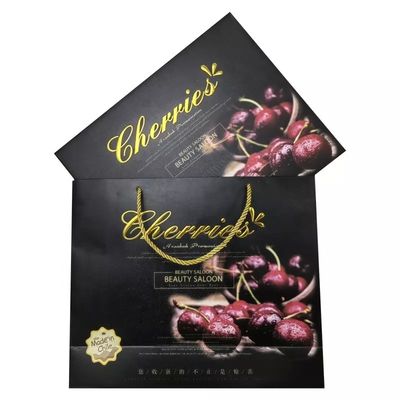 ROYAL Packing กล่องบรรจุภัณฑ์ผลไม้ลูกฟูกหรูหราพร้อมถุง