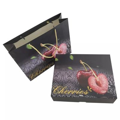 ROYAL Packing กล่องบรรจุภัณฑ์ผลไม้ลูกฟูกหรูหราพร้อมถุง