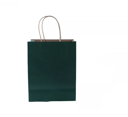 กระเป๋าถือกระดาษคราฟท์ทนทาน Pantone Take Away Food Bag