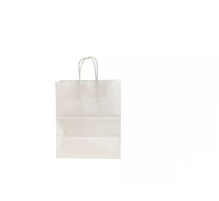กระเป๋าถือกระดาษคราฟท์พกพา Takeaway Shopping Gift Bag บรรจุภัณฑ์ ODM