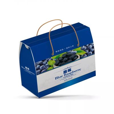 กล่องกระดาษลูกฟูกลอนองุ่น Recyclable Dia9cm*H16cm