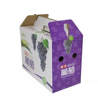 กล่องกระดาษลูกฟูกลอนองุ่น Recyclable Dia9cm*H16cm