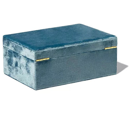 กล่องใส่เครื่องประดับกำมะหยี่ไม้กล่องใส่เครื่องประดับหรูหรา BSCI