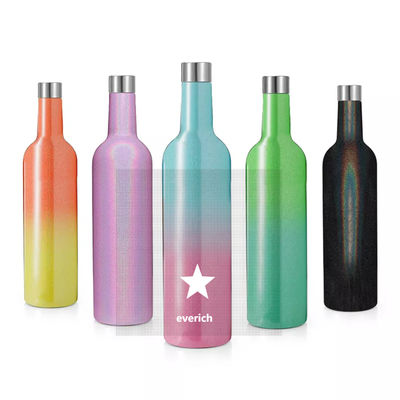 แก้วไวน์ชนิดบรรจุกล่องขนาด 500 มล. ชุดสแตนเลสหุ้มฉนวนระเหิด